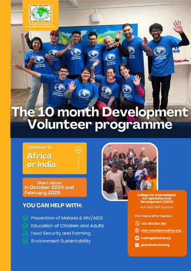 The 10 month Development Volunteer programme v1