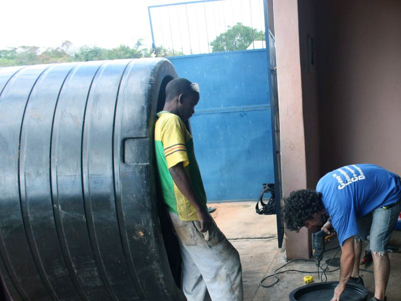 PREPARATION OF WATER TANKS